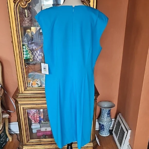 NWT Calvin Klein Square Neck Dress - Picture 5 of 10